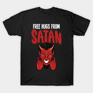 Satan Free Hugs - For the dark side T-Shirt